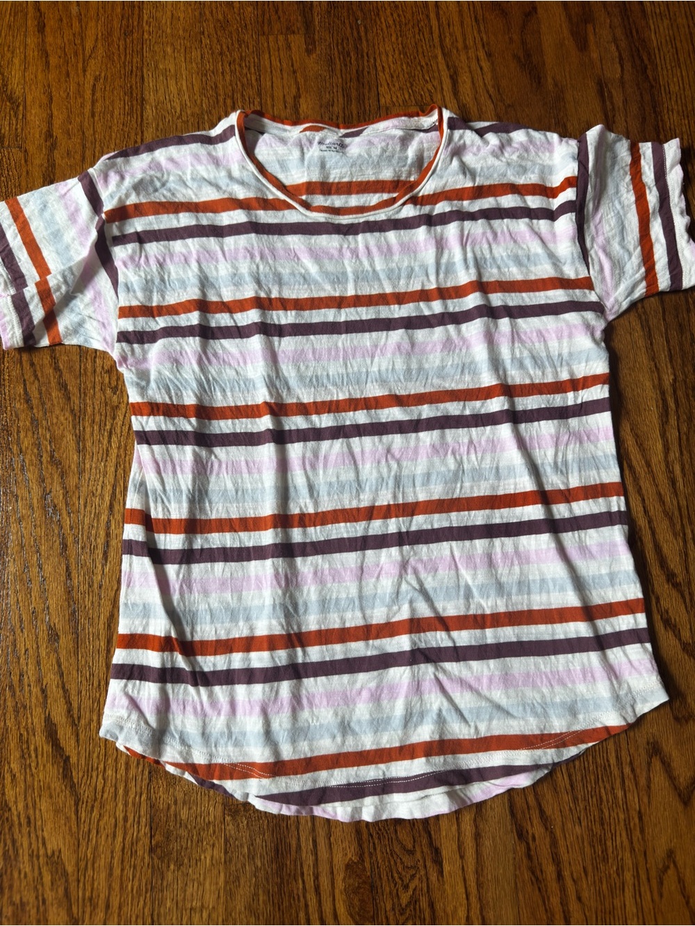 Madewell 100% Cotton Striped Tee